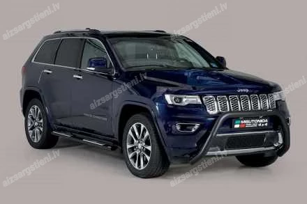 MISUTONIDA OVAL SIDE BARS WITH INTEGRATED PLASTIC FOOTSTEPS JEEP Grand Cherokee