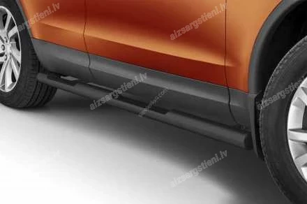 STEELER ROUND SIDE BARS WITH INTEGRATED FOOTSTEPS LAND ROVER Discovery