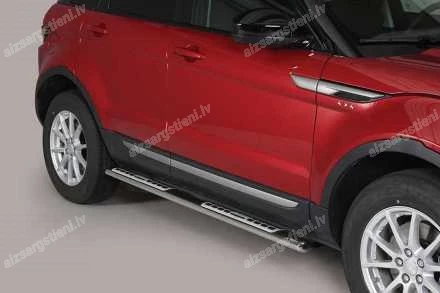 MISUTONIDA OVAL SIDE BARS WITH INTEGRATED PLASTIC FOOTSTEPS LAND ROVER Range Rover Evoque