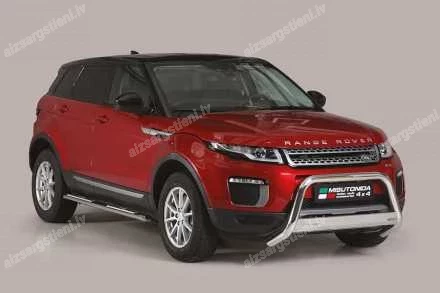 MISUTONIDA OVAL SIDE BARS WITH INTEGRATED PLASTIC FOOTSTEPS LAND ROVER Range Rover Evoque