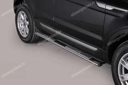MISUTONIDA OVAL SIDE BARS WITH INTEGRATED PLASTIC FOOTSTEPS LAND ROVER Range Rover Evoque