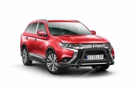 STEELER PRIEKŠĒJAIS A FORMAS AIZSARGSTIENIS AR ŠĶĒRSSTIENI MITSUBISHI Outlander