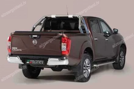 MISUTONIDA DESIGN DOUBLE ROLL BAR WITH CONNECTING PLATE NISSAN Navara