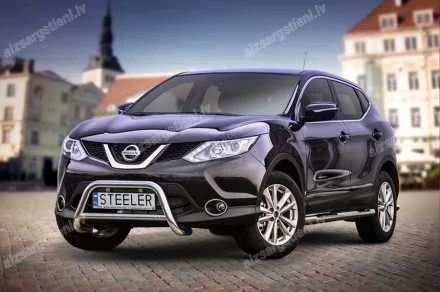STEELER PRIEKŠĒJAIS A FORMAS AIZSARGSTIENIS AR ŠĶĒRSSTIENI NISSAN Qashqai