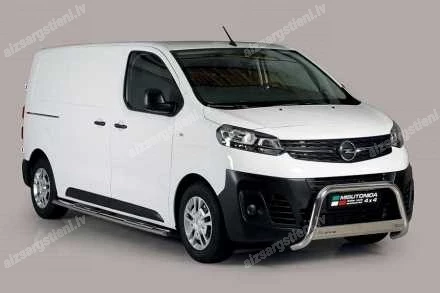 MISUTONIDA OVAL SIDE BARS WITH INTEGRATED PLASTIC FOOTSTEPS OPEL Vivaro