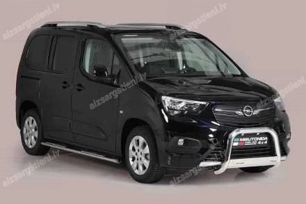 MISUTONIDA OVAL SIDE BARS WITH INTEGRATED PLASTIC FOOTSTEPS OPEL Combo