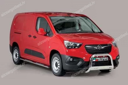 MISUTONIDA OVAL SIDE BARS WITH INTEGRATED PLASTIC FOOTSTEPS OPEL Combo