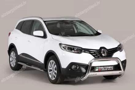 MISUTONIDA OVAL SIDE BARS WITH INTEGRATED PLASTIC FOOTSTEPS RENAULT Kadjar