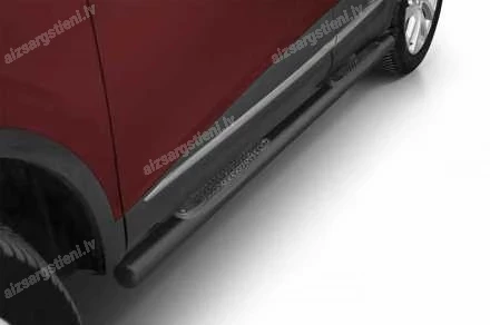 STEELER ROUND SIDE BARS WITH PLASTIC FOOTSTEPS RENAULT Kadjar