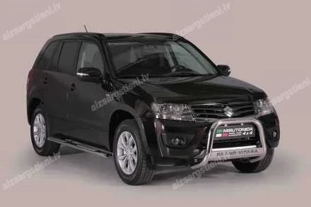 MISUTONIDA OVAL SIDE BARS WITH INTEGRATED PLASTIC FOOTSTEPS SUZUKI Grand Vitara