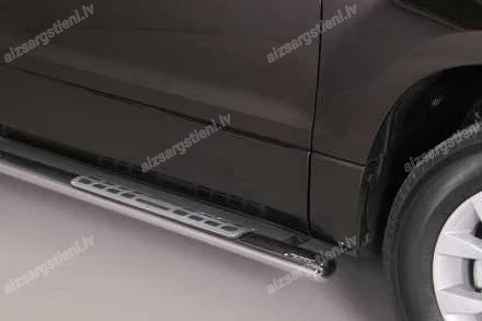 MISUTONIDA OVAL SIDE BARS WITH INTEGRATED PLASTIC FOOTSTEPS SUZUKI Grand Vitara