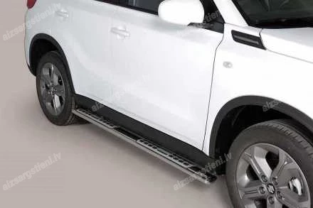 MISUTONIDA OVAL SIDE BARS WITH INTEGRATED PLASTIC FOOTSTEPS SUZUKI Vitara