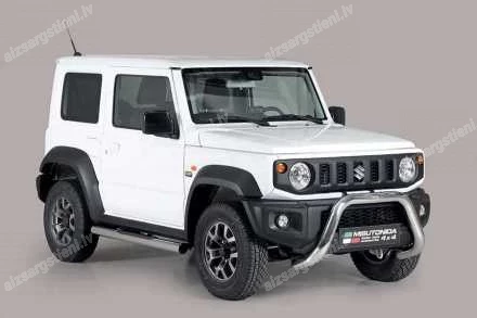 MISUTONIDA ROUND SIDE BARS WITH PLASTIC FOOTSTEPS SUZUKI Jimny