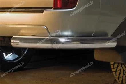 STEELER REAR BUMPER CORNERS GUARD TOYOTA Land Cruiser 120