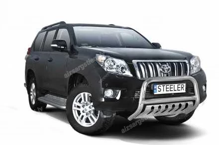 STEELER PRIEKŠĒJAIS A FORMAS AIZSARGSTIENIS AR ŠĶĒRSSTIENI UN AIZSARGPLĀKSNI TOYOTA Land Cruiser 150
