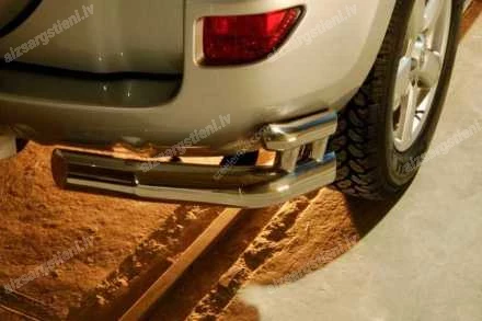 STEELER DOUBLE REAR BUMPER CORNERS GUARD TOYOTA RAV4