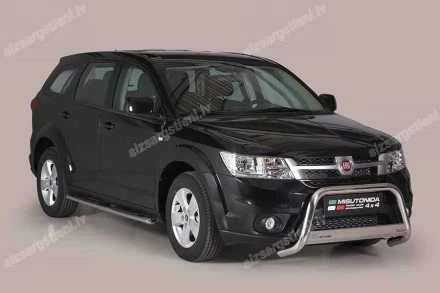 MISUTONIDA OVAL SIDE BARS WITH PLASTIC FOOTSTEPS FIAT Freemont
