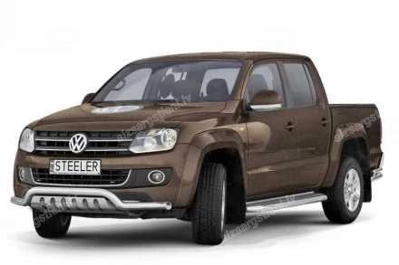 STEELER LOW BAR WITH AXLE-PLATE VOLKSWAGEN Amarok