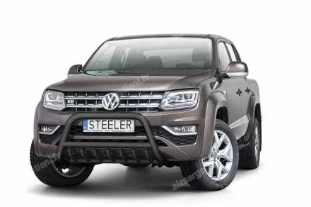 STEELER PRIEKŠĒJAIS A FORMAS AIZSARGSTIENIS AR ŠĶĒRSSTIENI UN AIZSARGRIBĀM VOLKSWAGEN Amarok