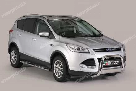 MISUTONIDA OVAL SIDE BARS WITH INTEGRATED PLASTIC FOOTSTEPS FORD Kuga