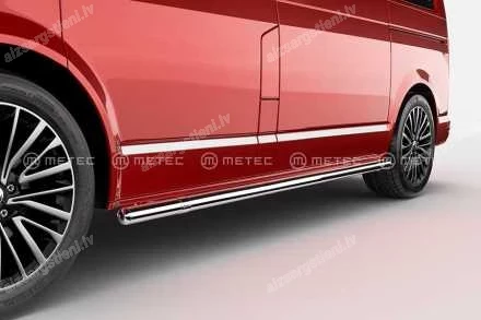 METEC ROUND SIDE PROTECTION BARS (L1 WHEELBASE) VOLKSWAGEN T6, VOLKSWAGEN T6.1
