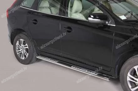 MISUTONIDA OVAL SIDE BARS WITH INTEGRATED PLASTIC FOOTSTEPS VOLVO XC60