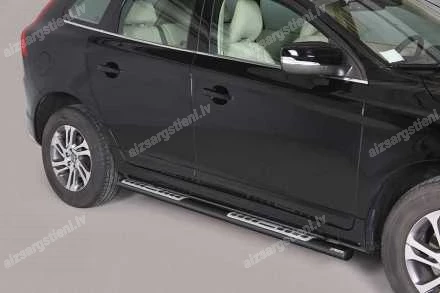 MISUTONIDA OVAL SIDE BARS WITH INTEGRATED PLASTIC FOOTSTEPS VOLVO XC60