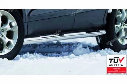 STEELER ROUND SIDE BARS WITH INTEGRATED FOOTSTEPS FORD Kuga