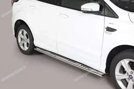 MISUTONIDA OVAL SIDE BARS WITH INTEGRATED PLASTIC FOOTSTEPS FORD Kuga
