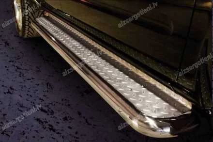 STEELER SIDE BARS WITH PLATFORM VOLKSWAGEN Touareg