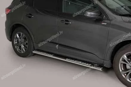 MISUTONIDA OVAL SIDE BARS WITH INTEGRATED PLASTIC FOOTSTEPS FORD Kuga