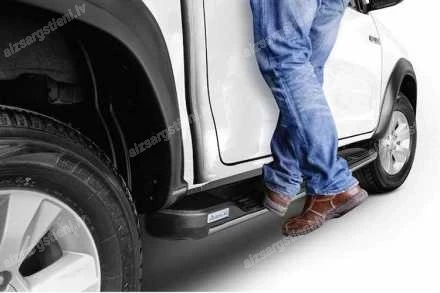AEROKLAS SIDE BARS WITH THE PLATFORM VOLKSWAGEN Amarok