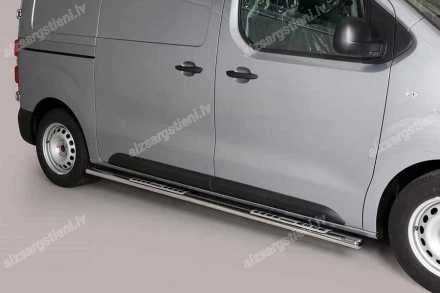 MISUTONIDA OVAL SIDE BARS WITH INTEGRATED PLASTIC FOOTSTEPS FIAT Scudo