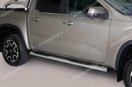 MISUTONIDA ROUND SIDE BARS WITH PLASTIC FOOTSTEPS VOLKSWAGEN Amarok