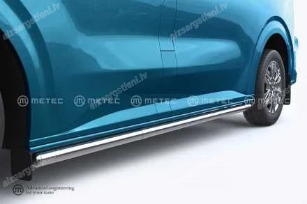 METEC ROUND SIDE PROTECTION BARS (L2 WHEELBASE) FORD Transit Custom / Tourneo Custom