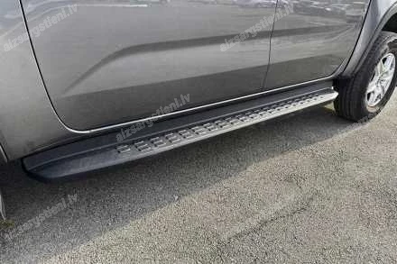 AEROKLAS SIDE BARS WITH THE PLATFORM FORD Ranger, VOLKSWAGEN Amarok