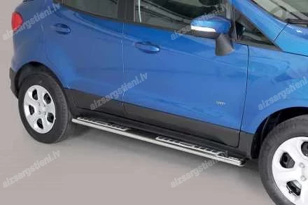 MISUTONIDA OVAL SIDE BARS WITH INTEGRATED PLASTIC FOOTSTEPS FORD Ecosport