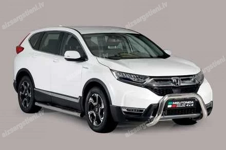 MISUTONIDA ROUND SIDE BARS WITH PLASTIC FOOTSTEPS HONDA CR-V